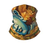 Headwrap Meditation with Lotus Flower Elegante Sciarpa A Tubo Stampato Protezione del Viso per Donna Ciclismo Outdoor