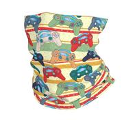 Headwrap Retro Video Game Controller Gaming Cool Lavabile Sciarpa al Collo Traspirante Scaldacollo per Bambini Adulto Motocicletta