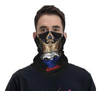 Headwrap Russia Russians Flag Crown Skull Scaldacollo Multiuso Passamontagna per Motocicletta, Equitazione, Escursionismo