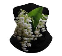 Headwrap Some Lilies of The Valley Lavabile Decorazione facciale Elastico Sciarpa al Collo per Yoga Escursionismo 26X30cm