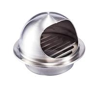 HEAGER alloggiamenti Esterni, alloggiamenti di ventilazio Cappa Uscita Aria, Bocchette Aria Soffitto Parete Bagno, Estrattore Esterno a Naso Toro Rotondo/1 Pezzo/3,2 Pollici/80 Mm(7In/180Mm)