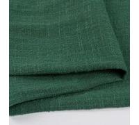 HEAGER asciugamani di lino, Tovagliolo da tavola in garza di cotone for matrimonio multicolore 40x40 cm(Dark Green)