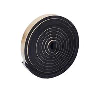HEAGER Bandiera di sigillatura di schiuma ad alta densità Black Rubber Self Adhesive Foam Seal Strip For Doors Windows 2m/10m(2mm x 30mm x 10m)
