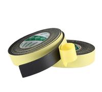 HEAGER Bandiera di sigillatura di schiuma ad alta densità High Viscosity Foam Tape Single-Sided Waterproof 0.5-10mmx10-50mmx2-5M(0.5x12mmx5M)