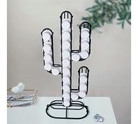 HEAGER Scatola di conservazione del caffè, Portacapsule for caffè Portacialde in Acciaio Inossidabile Distributore di Cactus Creativo Supporto for Torre di erogazione del caffè Adatto