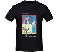 HEAL TH SHOE PAD High Land Hard Rain Aztec Camera Tee Shirts Mens Black XL