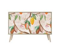 HEALANCY Cassettiera a 2 ante, Cassettiera per la Camera da letto Cassettiera Bassa per il Soggiorno, il Corridoio, la Camera da Letto Cassettiera Moderna di Design alla Moda