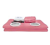 HEALBYBLE Coperta for Sauna con Maniche, Coperta for Sauna Termica digita moante for Il Corpo for Perdita di Peso e Fitness (con 2 Maniche),Sessioni di Sauna a casa(Pink)