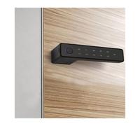 HEALBYBLE Maniglia for serratura della porta, pomello in metallo for camera da letto, bagno, corpo della serratura magnetica in lega di alluminio,Resistente alle intemperie