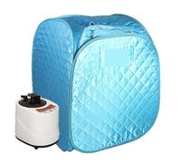 HEALBYBLE neratore Portatile Pieghevole for Cabina Sauna a e, Box for Tenda Spa con e for Il rilassamento del Corpo di Perdita di Peso di Una Persona,Sessioni di Sauna a casa(D)