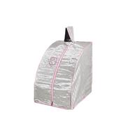 HEALBYBLE Portatile for Sauna a e con Cappello, Vasca da Bagno Dimagrante Spa Robusta Staffa in Acciaio Inossidabile Senza pentola a e,Sessioni di Sauna a casa(Silver)