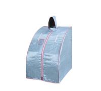 HEALBYBLE Portatile for Sauna a e con Cappello, Vasca da Bagno Dimagrante Spa Robusta Staffa in Acciaio Inossidabile Senza pentola a e,Sessioni di Sauna a casa(Blauw)