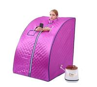 HEALBYBLE Sauna Interna Adatta a infrarossi Portatile for Una Persona, Portatile a Distanza, for la Famiglia,Sessioni di Sauna a casa(C)
