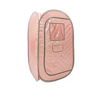 HEALBYBLE Tenda da Sauna più Grande for Cabina Pieghevole da Bagno Portatile, Non Include Tenda da Sauna Mobile con neratore di e,Sessioni di Sauna a casa(Light Pink)