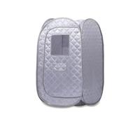 HEALBYBLE Tenda da Sauna più Grande for Cabina Pieghevole da Bagno Portatile, Non Include Tenda da Sauna Mobile con neratore di e,Sessioni di Sauna a casa(Grey)