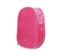HEALBYBLE Tenda da Sauna più Grande for Cabina Pieghevole da Bagno Portatile, Non Include Tenda da Sauna Mobile con neratore di e,Sessioni di Sauna a casa(Dark Pink)