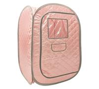 HEALBYBLE Tenda da Sauna Portatile, Spa Pieghevole for Tutto Il Corpo for Una Persona for Terapia disintossicante Senza e for Sauna,Sessioni di Sauna a casa(Pink-No Steamer)