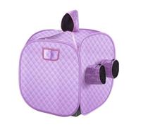 HEALBYBLE Tenda for Sauna a e Pieghevole Portatile Spa Senza e for Una o Due Persone, Dimagrimento di Tutto Il Corpo,Sessioni di Sauna a casa(Two Person Purple)