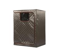 HEALBYBLE Tenda for Sauna A e Portatile, Tenda for Sauna for 2 Persone Doppia Full Size, Sauna Tentull Body Home Spa for Il Rilassamento Disintossicante Senza e,Sessioni di Sauna a casa(Gray Coffee)