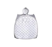 HEALBYBLE Tenda Portatile for Sauna a e, Box for Sala Spa Senza e for Una o Due Persone Che perdono Peso e Dimagriscono Tutto Il Corpo,Sessioni di Sauna a casa(1 Person Silver)