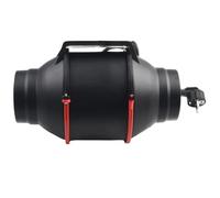 HEALBYBLE Ventilatore For Canna Fumaria For Condotto In Linea Da 100 Mm Con Controllo A Velocità Variabile Di Scarico, Serie Pro