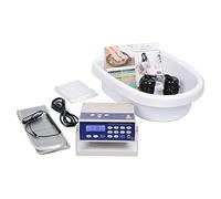 Healcity Ionic Detox pediluvio macchina regalo di compleanno Foot Spa Cleanse negativo sistema idrogeno con vasca professionale 10 rivestimenti, 2 matrici di pulizia agli ioni (tutti gli accessori