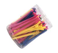 HEALEEP 1 scatola Clip per Capelli in Plastica per Parrucchieri Clip Stilizzazione Becco di Cicogna Resistenti e Leggere per Capelli Spessi e Sottili per Uso Professionale e Domestico