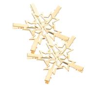 HEALEEP 10 pezzi Clip Stella in Metallo Piccole Fermagli Decorativi per con Presa Salda per Acconciature e Ciocche Ribelli Eleganti e Resistenti