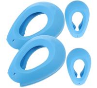 HEALEEP 2 Paia Copri Orecchie in Silicone per Protezione Termica e Tintura Chioma, Paraorecchie Unisex Riutilizzabili per Lavoro e Hotel, Protezione per Orecchie