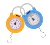 HEALEEP 2 pezzi Bilancino Digitale Portatile con Gancio per Pesare Valigie Scale Accurate e Facili Usare per Casa e Spedizioni