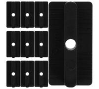 HEALEEP 200 Pezzi Clip di Fissaggio Nascosti per Ponti Compositi 9mm, Elementi di Fissaggio in Plastica Resistenti alla Corrosione per Pavimentazioni e Recinzioni Esterne, Installazione