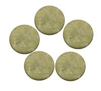 HEALEEP 20pezzi Pad Per Estensioni Ciglia in Pietra Naturale Riutilizzabile Paletta Supporto Colla Adesiva Resistente Essiccazione Accessorio Professionale Trucco e Applicazioni Make-up