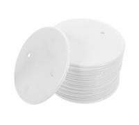 HEALEEP 25pezzi Coperchi di Protezione Rotondi per da Soffitto Coperture per Scatole Elettriche da Esterno Gestione Cavi Efficiente per Casa e Ufficio