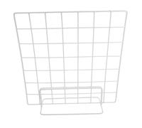 HEALEEP 2pezzi Espositore Griglia in Ferro per Foto da Tavolo Supporto Espositivo in Pannello Griglia Organizer di Esposizione per Mostre e Bancarelle