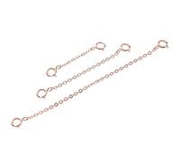 HEALEEP 3 pezzi Estensione per Collane e Facile Usare Design Perfetta per Accessori DIY