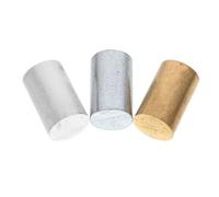 HEALEEP 3pezzi Cilindri Metallici Per Esperimenti Densità Didattici Per Lezioni e Scienze Cilindri Rame Ferro e Alluminio