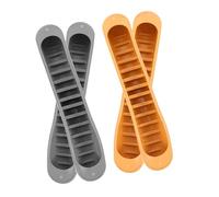 HEALEEP 4 Pezzi Supporto Ascellare Aumenta L'ammortizzazione per Stampelle in Struttura a Doppio Strato, Facile da Installare per e Riabilitazione