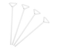 HEALEEP 4 Pezzi Vetro per Cellule Laboratorio Shaped per Applicazione Rivestimento per Coltivazione Uniforme