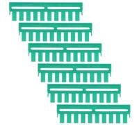 HEALEEP 6 Pezzi Pettine e 0,75mm per Elettroforesi Verticale in Plastica Verde 10 Denti Facile Installazione e Rimozione, per Studi Scientifici e Ricerca in Biologia Molecolare