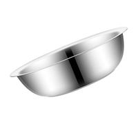 HEALEEP Bacinella in Acciaio Inox 304 Addensata da Cucina, Lavabo Compatto per Lavaggio Verdure e Frutta, Contenitore Multiuso per Uso Quotidiano e Lavanderia, Vasca Piccola Salvaspazio