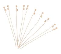 HEALEEP Bastoncini Assorbenti per Ambienti Domestici e Progetti Fai-da-te in Rattan per Diffusore di Oli Essenziali 10 Pezzi