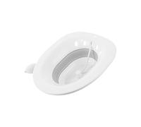HEALEEP Bidet Pieghevole in Plastica Pp e Tpr per Donna Incinta e Anziani, Lavaggio Pratico Gancio da Parete, per Uso Wc e Postparto
