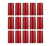 HEALEEP Capsule Termoretraibili Rosso per Bottiglie di Vino 50 Pezzi in Pvc Adatte per Bocca da 33mm Adattamento Flessibile e Peso Leggero per Bar e Cantine