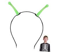 HEALEEP Cerchietto Alieno Notturno con Antenne per Carnevale e Halloween Accessorio Costume Unisex per Feste e Cosplay