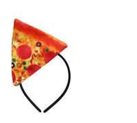 HEALEEP Cerchietto Pizza per Halloween e Costume Accessorio e Divertentper Adulti per e