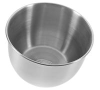 HEALEEP Ciotola Acciaio Inox per Mescolare Alimenti e Impastare Dolci, Contenitore per Insalata Multifunzionale, Utensile da Cucina Salvaspazio, Piccola e Antispruzzo