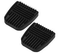 HEALEEP Copri Pedali Antiscivolo in Gomma Resistente per Freno e Frizione Auto, Set da 2 Pezzi Cuscinetto Slip-on, Protezione Pedale per Guida Sicura e Facile Manutenzione