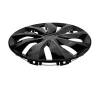 HEALEEP Copricerchi Auto da 15 Pollici in Plastica Nera, Copricerchi Sportivi Facile Installazione e Design Elegante la Sostituzione e Manutenzione del Coprimozzo Stili multipli