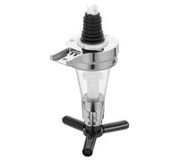 HEALEEP Dosatore Liquidi da Parete per Bar e Cucine, Dispenser Vino in Plastico e Silicone da 25ml, Facile da Usare e Previene Sprechi