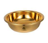 HEALEEP Grande Bacinella in Acciaio Inox 304 Spessa per Lavaggio Verdure e Impasto, Lavabo Domestico Multifunzionale Bordi Larghi Antigraffio, Vasca Stabile per Cucina e Uso Stile Casuale